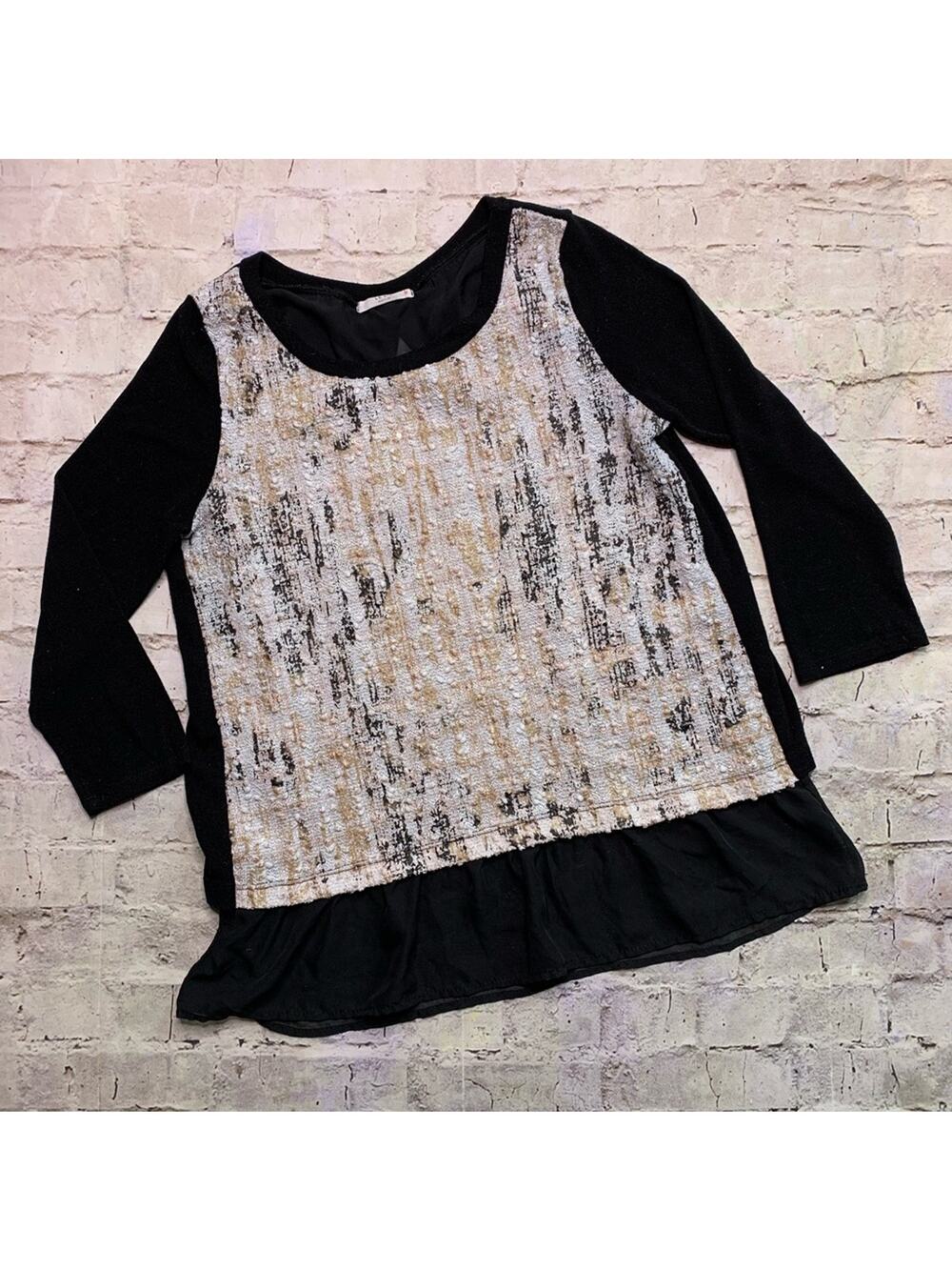 Le Lis Top Open Back Long Sleeve